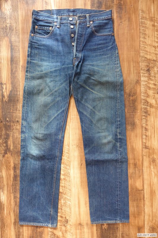 ウエアハウス Lot.1100 66モデル 色落ち | AiiRO DENIM WORKS