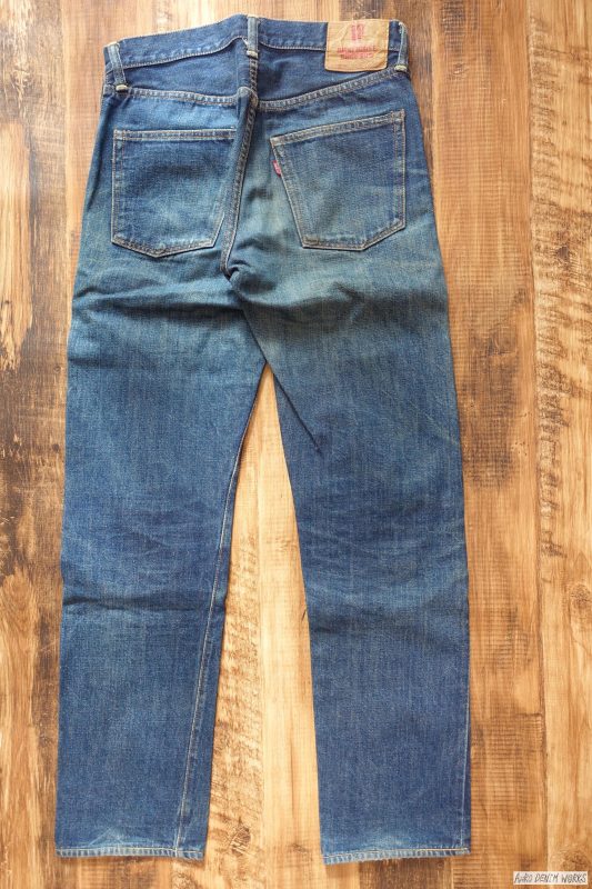 ウエアハウス Lot.1100 66モデル 色落ち | AiiRO DENIM WORKS