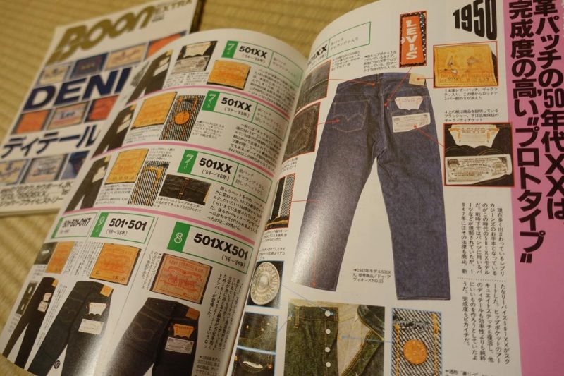 レプリカジーンズブームの火付け役 BOONのムック本（1995年・1996年） | AiiRO DENIM WORKS