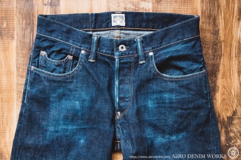 ジーンズ：Cherokee（チェロキー）の経年変化『6ヶ月目のパン屋さんの場合』 | AiiRO DENIM WORKS