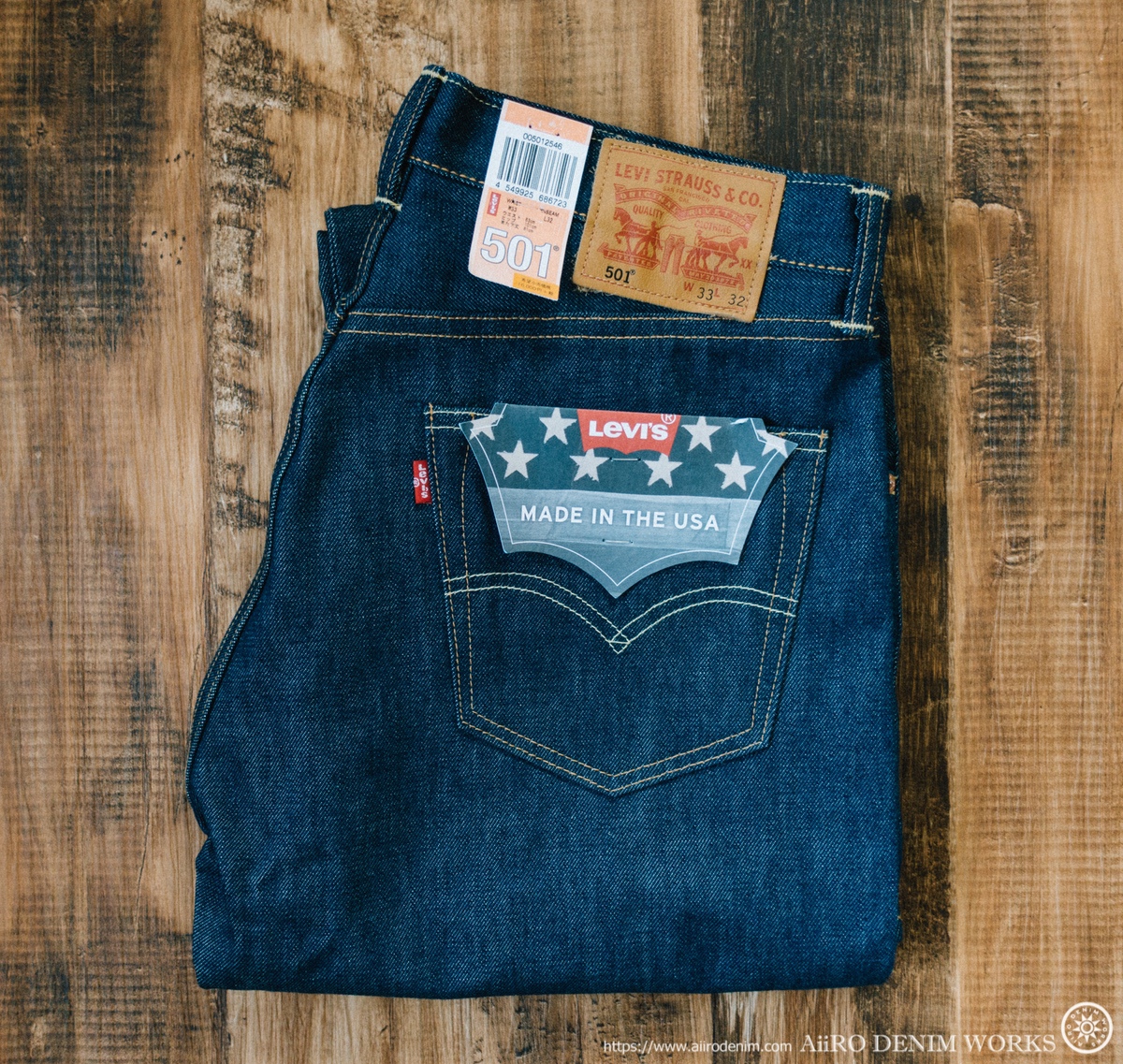 Levi's 501 Made In The USA Rigid セルビッチ