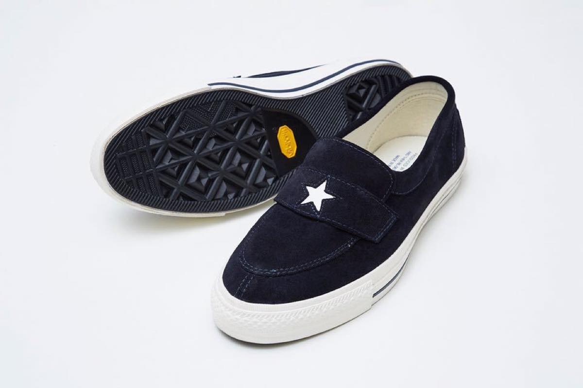 29.5cm CONVERSE Addict ONE STAR LOAFER 黒